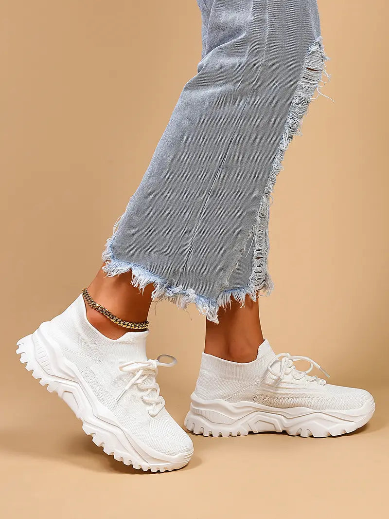 Hayli Women's Comfort Max (All White)