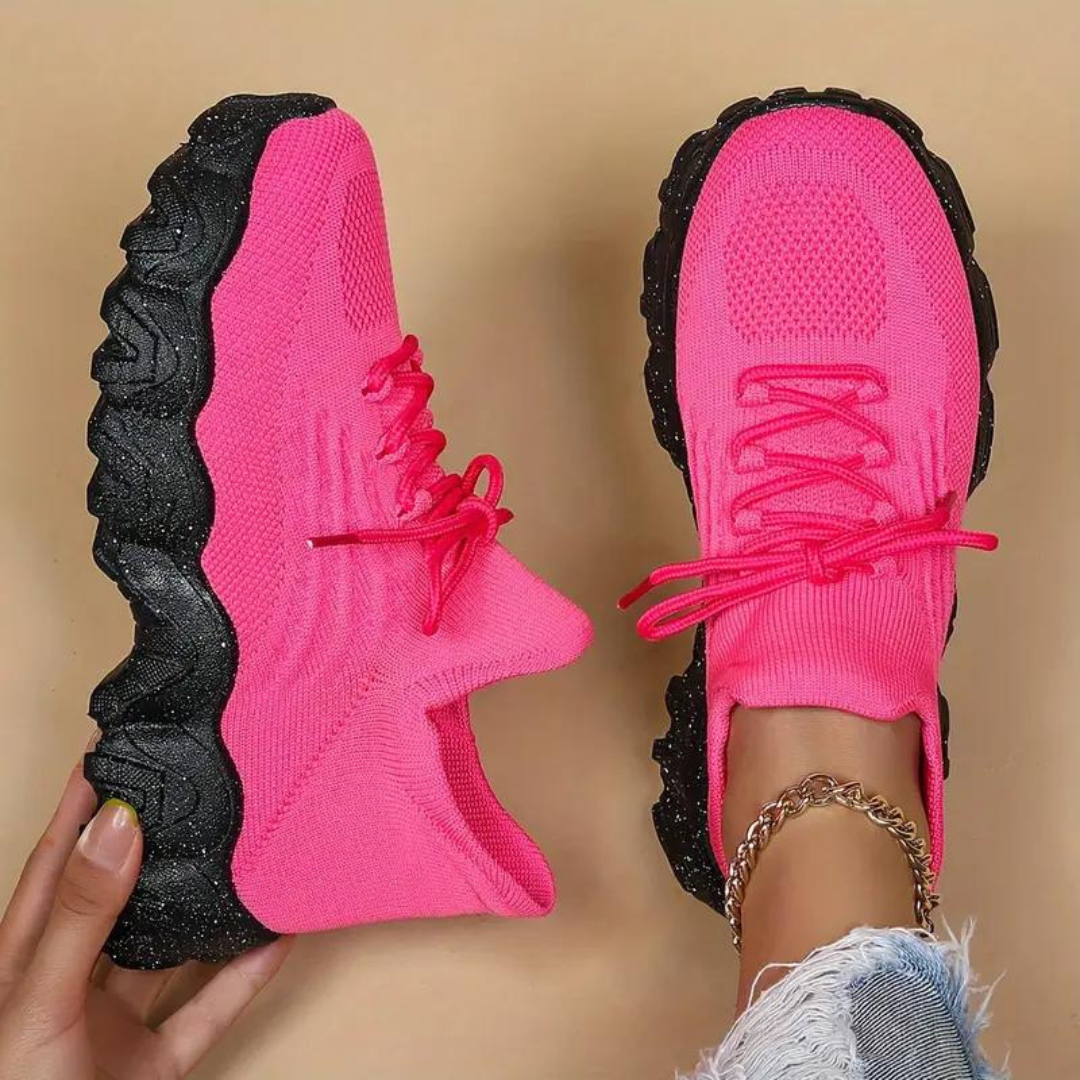 Hayli Women's Comfort Classic (Barbie Pink Black)
