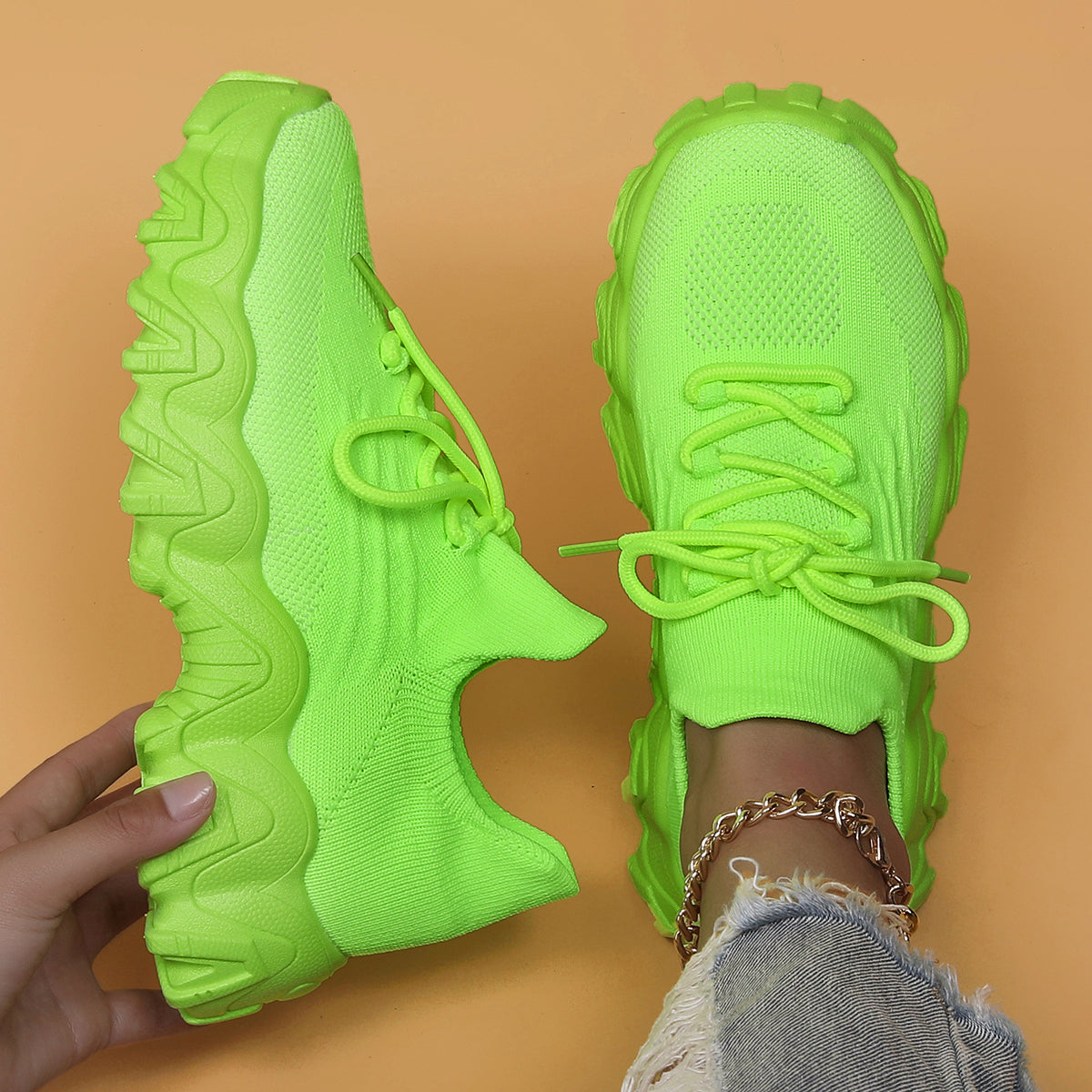 Hayli Women's Comfort Classic (Lime Green)