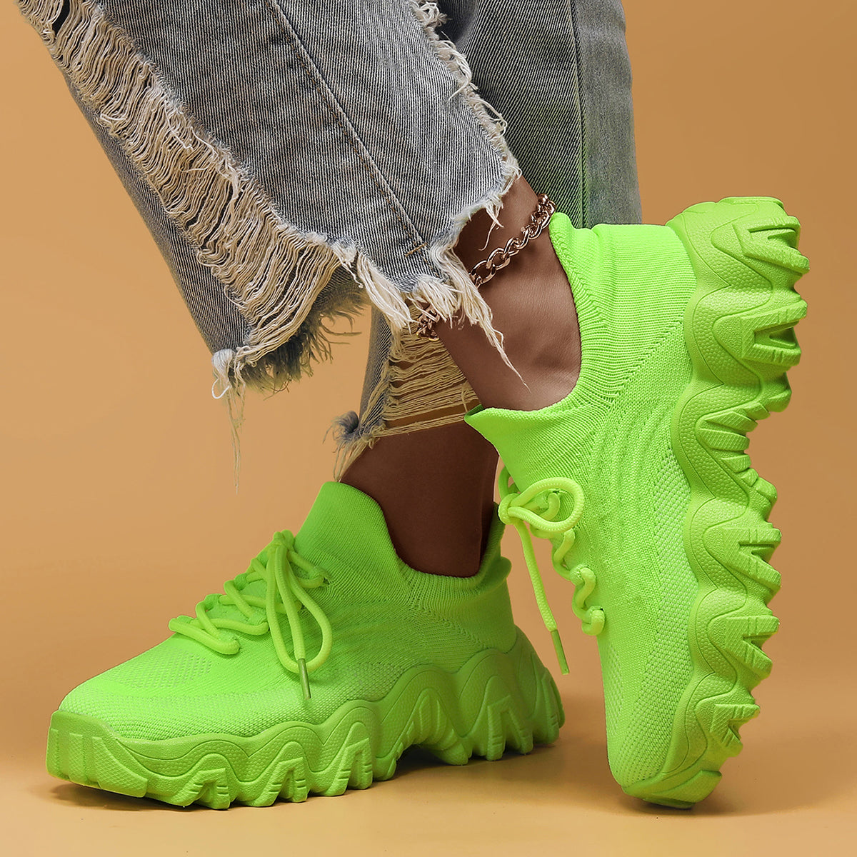 Hayli Women's Comfort Classic (Lime Green)