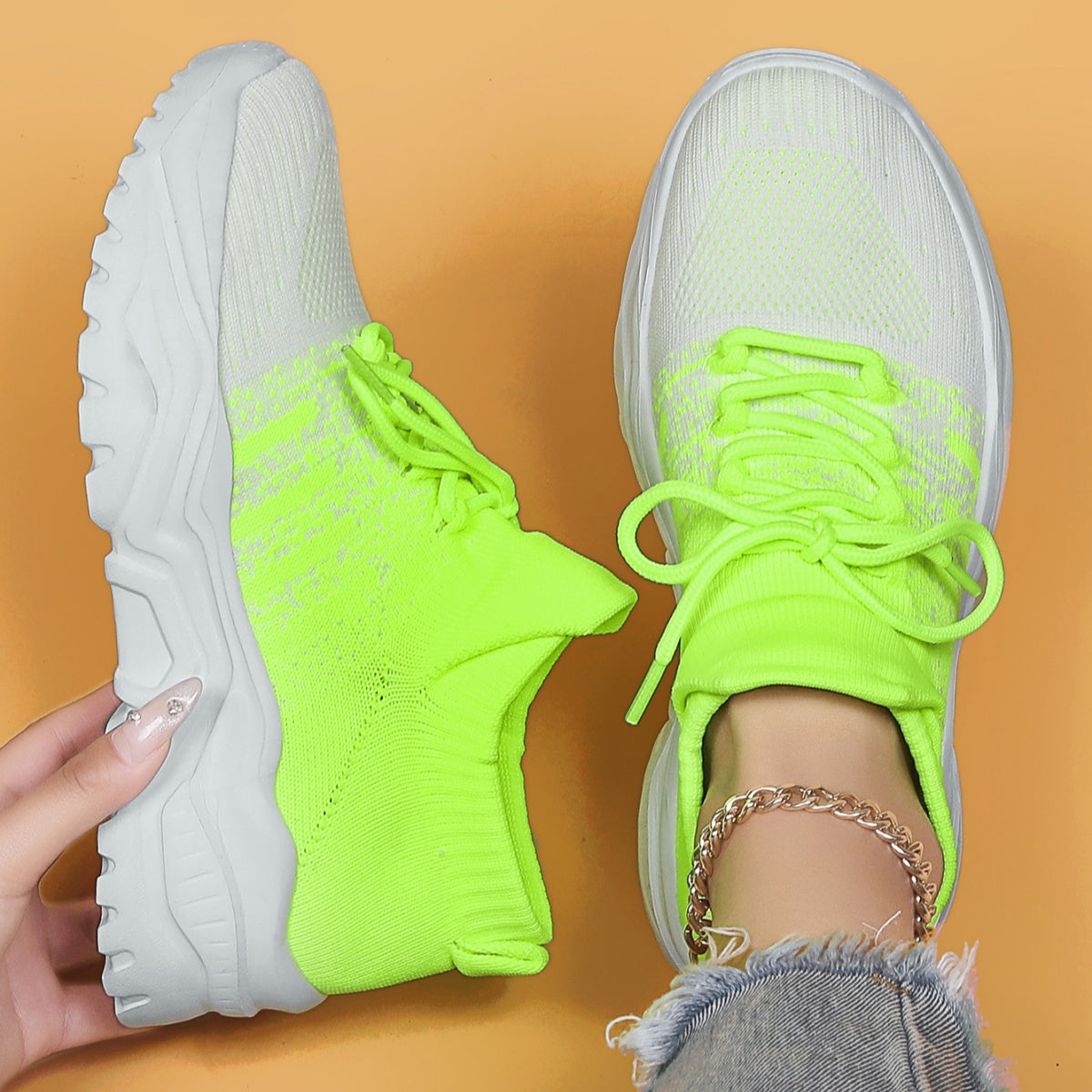 Hayli Women's Comfort Max (Lime Green)