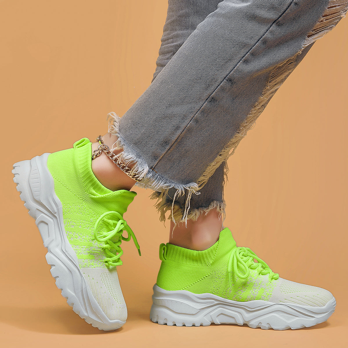Hayli Women's Comfort Max (Lime Green)