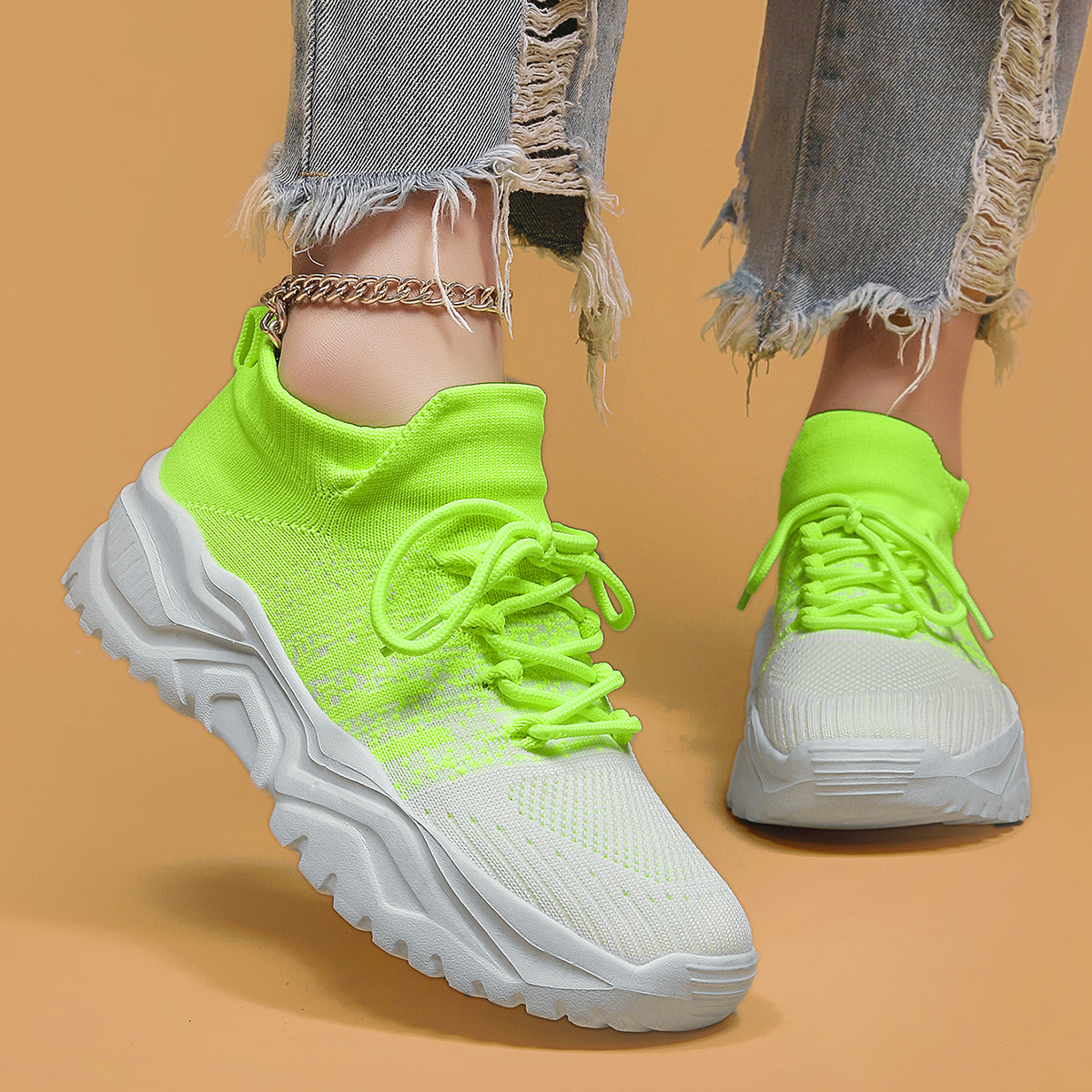 Hayli Women's Comfort Max (Lime Green)