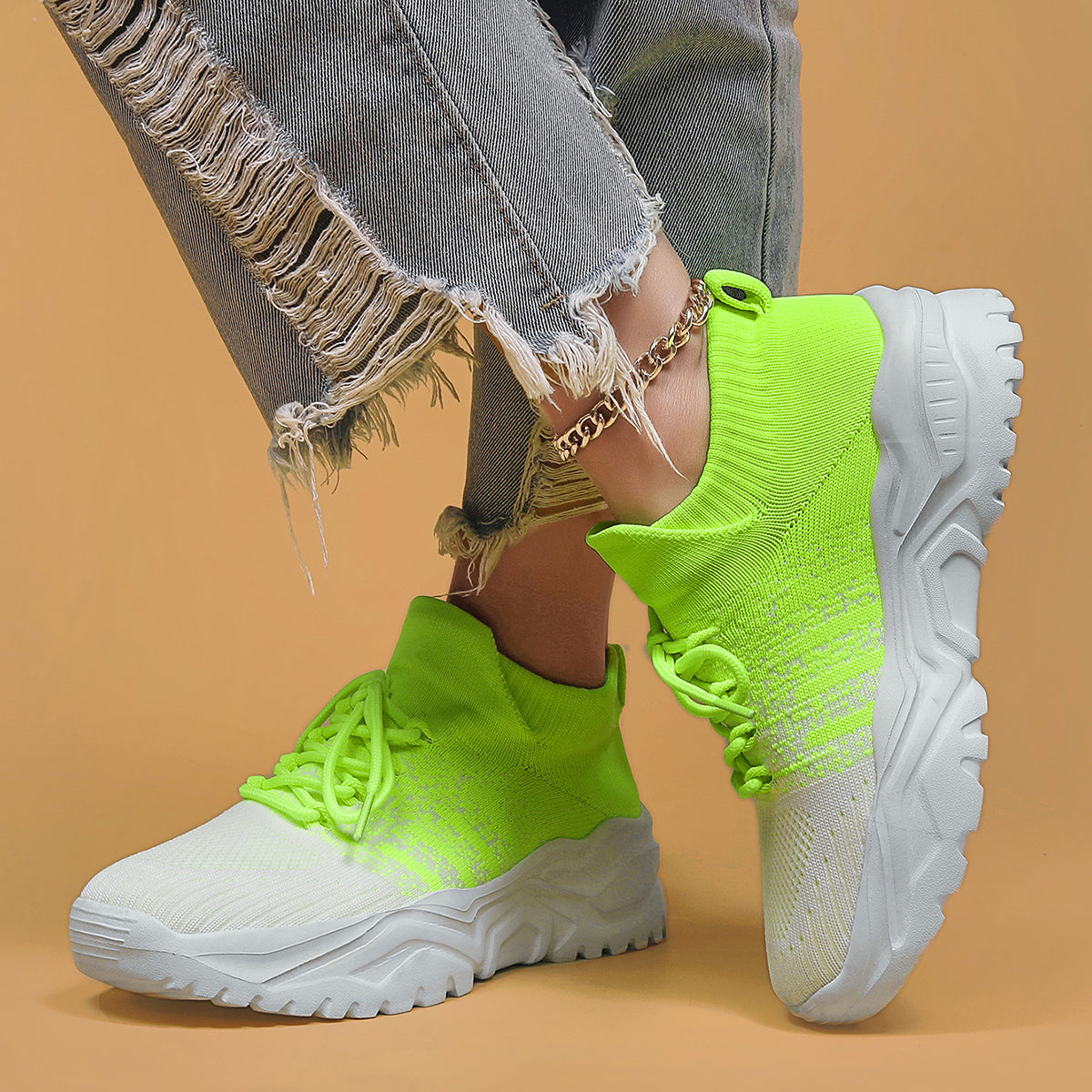 Hayli Women's Comfort Max (Lime Green)