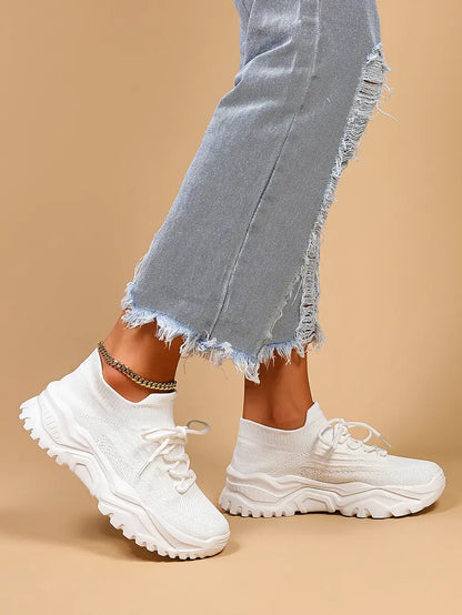 Hayli Women's Comfort Max (All White)