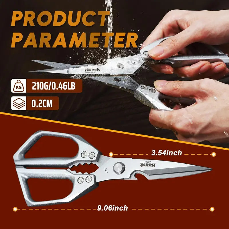 All-Purpose Stainless Steel Kitchen Scissors