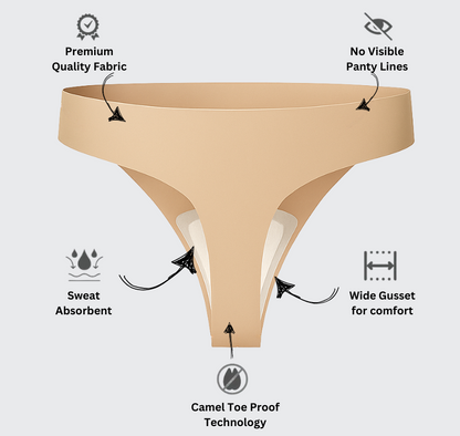 Hayli Camel Toe Thong