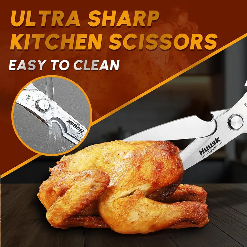 All-Purpose Stainless Steel Kitchen Scissors