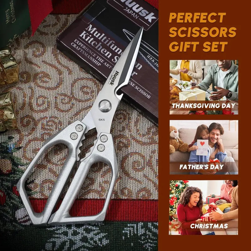 All-Purpose Stainless Steel Kitchen Scissors