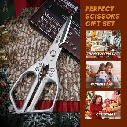 All-Purpose Stainless Steel Kitchen Scissors